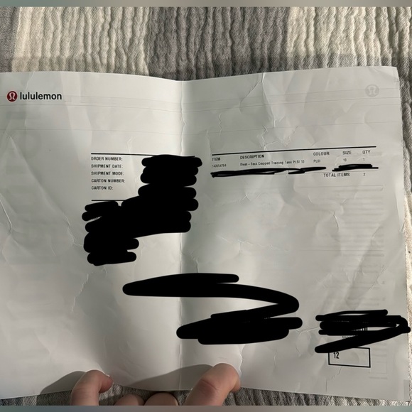 Lululemon Mesh-Back Cropped Training Tank - Picture 6 of 6